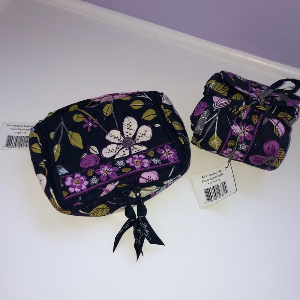 NWT Vera Bradley- Floral Nightingale set